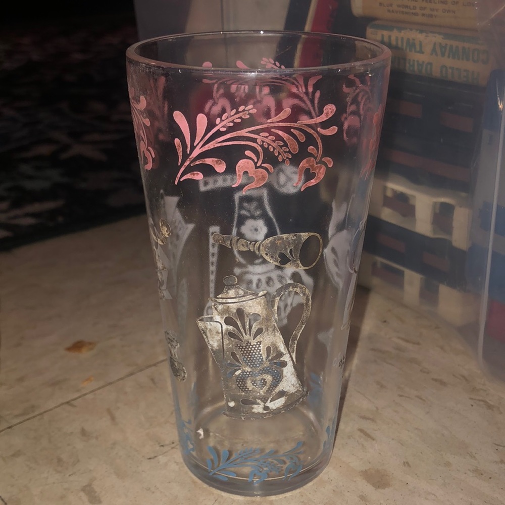 Vintage hazel atlas glass